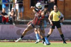 *** 2. Bundesliga Frauen - Saison 2025/26 - FC Ingolstadt 04 Frauen - Victoria Berlin - Magdalena Schwarz (Nr.23 - FC Ingolstadt Frauen I) - Yaren Aylin blau Berlin - Foto: Meyer Jürgen
