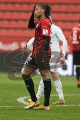 3. Fußball-Liga - Saison 2020/2021 - FC Ingolstadt 04 - FC Viktoria Köln - Ganiggia Ginola Elva (#14,FCI)  nach einer vergebenen Chance - traurig - Foto: Meyer Jürgen