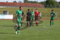 Relegation zur Bezirksliga - TSV Gaimersheim - BC Attaching - Schlusspfiff - traurig - jubel - enttäuscht - Florian Ihring grün Gaimersheim - Foto: Jürgen Meyer