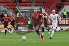 3. Liga; FC Ingolstadt 04 - Rot-Weiss Essen; David Kopacz (29, FCI) Tarnat Niklas ( RWE) Tobias Bech (11, FCI)