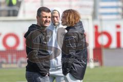 3. Liga; SV Meppen - FC Ingolstadt 04; vor dem Spiel Cheftrainer Michael Köllner (FCI)
