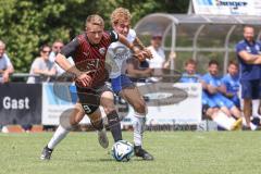 Testspiel; 3. Liga; TSV Berching - FC Ingolstadt 04; Zweikampf Kampf um den Ball Daniel Haubner (49, FCI)