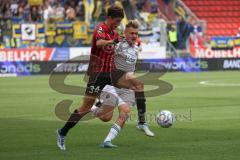 3.Liga - Saison 2022/2023 - FC Ingolstadt 04 -  1. FC Saarbrücken - Röhl Merlin (Nr.34 - FCI) - Foto: Meyer Jürgen