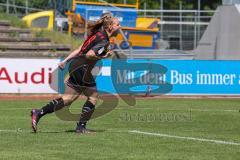 2. Frauen-Bundesliga - Saison 2021/2022 - FC Ingolstadt 04 - TSG 1899 Hoffenheim - Der 1:0 Führungstreffer durch  Maier Ramona (#18 FCI) - jubel -  - Foto: Meyer Jürgen