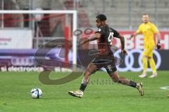 3. Liga; FC Ingolstadt 04 - SC Verl; Bryang Kayo (48, FCI) Torwart Marius Funk (1, FCI)