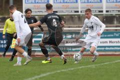 Bezirksliga - Saison 2023/24 - TSV Gaimersheim - TSV Eching - Quendrim Hoti (Nr.4 - Gaimersheim) - Philipp Beetz schwarz Eching - Foto: Meyer Jürgen