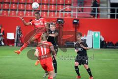 DFB - Pokal - Frauen - Saison 2022/2023 - FC Ingolstadt 04 -  FC Bayern München - Emelyne Laurent (Nr.27 - FC Bayern München) - Fritz Anna-Lena (Nr.19 - FC Ingolstadt 04 ) - Foto: Meyer Jürgen