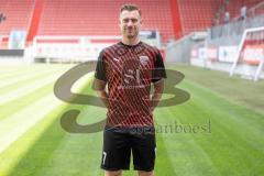 Jannik Mause (7, FCI) ; FC Ingolstadt 04;
3.Liga, Porträttermin 2023/2024