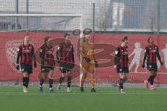 *** 2. Bundesliga Frauen - Saison 2025/26 - FC Ingolstadt 04 Frauen - SV Meppen -  enttäuschte Gesichter nach einem Gegentor - XXXXX - Foto: Meyer Jürgen