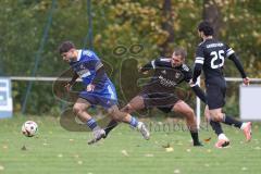 Bezirksliga - Saison 2025/26 - TSV Ober./Unterhaunstadt -  TSV Gaimersheim - Nicolae Nechita (Nr.19 - TSV Gaimersheim) - Angelo Boharu blau Ober/Unterh.stadt - Foto: Meyer Jürgen