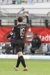 Toto Pokal - TSV 1860 München - FC Ingolstadt 04 - Tor Jubel Faust Ausgleich, Marcel Gaus (19, FCI)