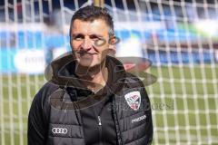3. Liga; SV Meppen - FC Ingolstadt 04; Cheftrainer Michael Köllner (FCI) vor dem Spiel