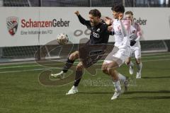 Freundschaftsspiel - Bayernliga Süd - Saison 2022/2023 - FC Ingolstadt 04 - ATSV Erlangen   - Edison Mazreku (Nr.11 - FCI II) - Rexhepi Ensar weiss Erlangen - Foto: Meyer Jürgen