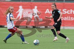 2. Bundesliga Frauen - Saison 2023/24 - FC Ingolstadt 04 Frauen - HSV Fr.1 - Anna-Lena Fritz (Nr.19 - FCI) - Stoldt Svea weiss HSV - Foto: Meyer Jürgen