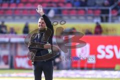3. Liga; SSV Jahn Regensburg - FC Ingolstadt 04; Cheftrainer Michael Köllner (FCI) vor dem Spiel