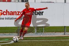 2. Frauen-Bundesliga - Saison 2021/2022 - FC Ingolstadt 04 - FC Bayern München II - Mailbeck Alina (#8 FCI) ebim Eckball - Foto: Meyer Jürgen