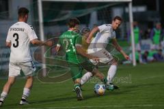 Kreisliga - Saison 2023/24 - Relegation zur BZL - FC Gerolfing - SV Aschau - Timo Kraus grün Gerolfing - XXXXX - Foto: Meyer Jürgen