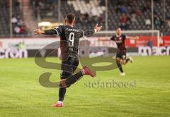 2.BL; SV Sandhausen - FC Ingolstadt 04 - Tor Jubel 0:2 Fatih Kaya (9, FCI)