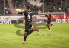 2.BL; SV Sandhausen - FC Ingolstadt 04 - Tor Jubel 0:2 Fatih Kaya (9, FCI)