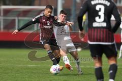 3. Liga - Saison 2023/24 - Testspiel - 1. FC Nürnberg - FC Ingolstadt 04 - Felix Keidel (Nr.43 - FCI) - XXXXX - Foto: Meyer Jürgen