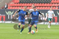 2.BL; FC Ingolstadt 04 - Werder Bremen, Angriff Filip Bilbija (35, FCI) Patrick Schmidt (32, FCI)