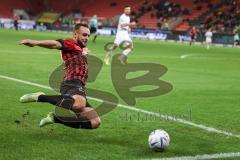 3. Liga; FC Ingolstadt 04 - FSV Zwickau; Schuß Flanke David Kopacz (29, FCI)