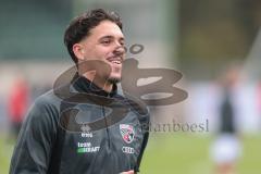3. Liga; TSV Havelse - FC Ingolstadt 04; vor dem Spiel Dennis Kayigin (10, FCI)