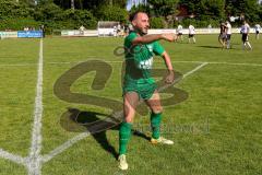 Kreisliga - TSV Baar Ebenhausen - TSV Gaimersheim - Jubel bei den Gaimersheimern zum erreichen der Relegation - Foto: Jürgen Meyer