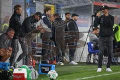 3. Liga - Saison 2026/27 - Waldhof Mannheim - FC Ingolstadt 04 - Das Siel ist aus - jubel bei Cheftrainer Achim Beierlorzer (FCI) - XXXXX - Foto: Meyer Jürgen