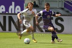 3.Liga - Saison 2022/2023 - Erzgebirge Aue - FC Ingolstadt 04 - Tim Civeja (Nr.8 - FCI) -  - Foto: Meyer Jürgen