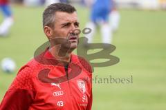 Testspiel; 3. Liga; TSV Berching - FC Ingolstadt 04; vor dem Spiel Cheftrainer Michael Köllner (FCI)