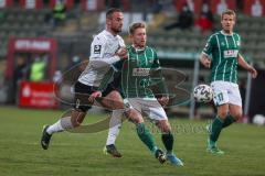 3. Liga - VfB Lübeck - FC Ingolstadt 04 - Fatih Kaya (9, FCI) Hertner Sebastian (3 Lübeck)