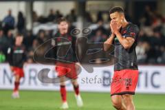 3. Liga; SC Verl - FC Ingolstadt 04; Torchance verpasst ärgert sich Marcel Costly (22, FCI)