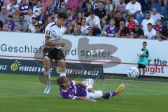 3.Liga - Saison 2022/2023 - VFL Osnabrück - FC Ingolstadt 04 - Röhl Merlin (Nr.34 - FCI) - mit dem 0:1 Führungstreffer - Jubel - Foto: Meyer Jürgen