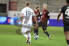 3. Liga; FC Ingolstadt 04 - Preußen Münster; Benjamin Kanuric (8, FCI) Lorenz Marc (18 PM)