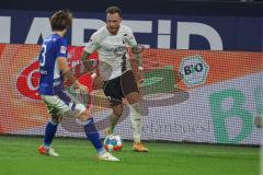 2.BL; FC Schalke 04 - FC Ingolstadt 04; Patrick Schmidt (32, FCI) Itakura Ko (3 S04)