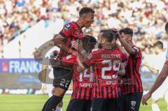 3. Liga; FC Ingolstadt 04 - Viktoria Köln; Elfmeter Tor Jubel Treffer Pascal Testroet (37, FCI) David Kopacz (29, FCI) Hans Nunoo Sarpei (18 FCI) Marcel Costly (22, FCI) Arian Llugiqi (25, FCI) Rico Preißinger (6, FCI)