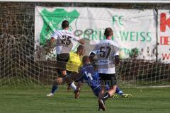 2023_10_28 - Kreisklasse - Saison 2023/24 - FC GW Ingolstadt - FC Arnsberg -  Der 2:0 Führungstreffer durch - Inar Düzgün #25 GW Ing - Noah Attmanspacher Torwart Arnsberg - jubel - Foto: Meyer Jürgen