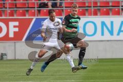 2.BL; FC Ingolstadt 04 - SpVgg Greuther Fürth; Testspiel; Michael Heinloth (17, FCI) Kehr Robin (7 Fürth)