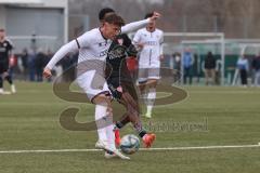 Bayernliga Nord - Saison 2024/25 - FC Ingolstadt 04 II - TSV Kornburg - Din Alajbegovic (Nr.20 - FCI U21) - Gebre Noah schwarz Kornbuch - Foto: Meyer Jürgen