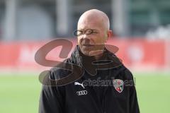 2. Bundesliga Frauen - Saison 2023/24 - FC Ingolstadt 04 Frauen - Borussia Mönchen Gladbach - CO-Trainer Thorsten Splieth (FCI) -Foto: Meyer Jürgen