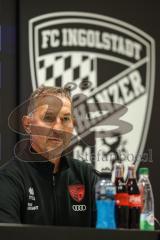 3. Liga; FC Ingolstadt 04 - Rot-Weiss Essen; Pressekonferenz Interview Cheftrainer Achim Beierlorzer (FCI)
