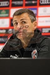 3. Liga; FC Ingolstadt 04 - 
VfB Oldenburg; Cheftrainer Michael Köllner (FCI) Pressekonferenz Interview