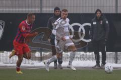 3. Liga; Testspiel, FC Ingolstadt 04 - 1. FC Heidenheim; Rittmüller, Marvin Lee ( HDH) Max Dittgen (10, FCI)