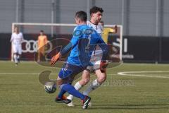 Bayernliga Nord - Saison 2024/25 - FC Ingolstadt 04 II - TSV Kornburg - Drakulic Ognjen weiss FCI - Ockert Arthur Torwart Kornbuch - Foto: Meyer Jürgen