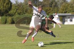 Bezirksliga - Saison 2023/2024 - TSV Gaimersheim - Grüne Heide - Markus Vollnhals (Nr.6 - Gaimersheim) - Thomas Niggl grün Grüne Heide - Foto: Meyer Jürgen