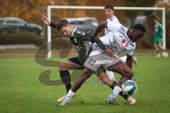 Bezirksliga - Saison 2026/27 - TSV Gaimersheim - FC Türk Sport Garching - Baldwin Wilson weiss Garching - Marcus Keilwerth schwarz Gaimersheim -  Foto: Meyer Jürgen