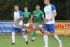 Toto-Pokal - Saison 2023/2024 - FC Gerolfing - TSV Rohrbach - Der 1:0 Führungstreffer durch Raymond Kreizer
 grün Gerolfing - jubel -  Foto: Meyer Jürgen