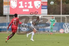 3. Liga; TSV Havelse - FC Ingolstadt 04; Kopfball Elias Decker (4, FCI) Wriedt Kwasi Okyere (11 TSV)