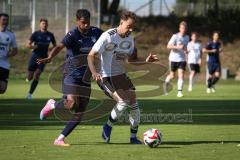 A-Klasse -  Saison 2026/27 - TSV Mailing-Feldkirchen - VFB Friedrichshofen - Jean Toribio blau Mailing - Daniel Arzer weiss Friedrichshofen - Foto: Meyer Jürgen